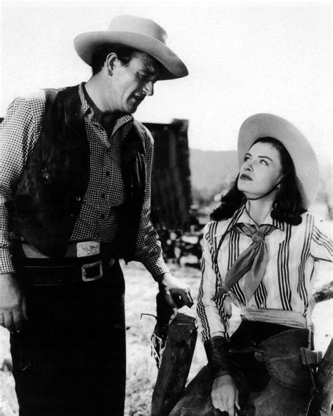 John Wayne And Ella Raines Tall In The Saddle ©2019bjm