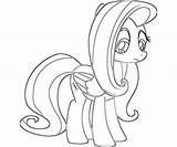 Pony Little Coloring Fluttershy Pages Template Drawing Color Getdrawings Comments Getcolorings Library Clipart Popular Coloringhome sketch template
