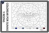 Sumas Restas Colorea Grado Operaciones Actividades Primer Matemáticas Imageneseducativas Multiplicar Tablas Divertidas sketch template