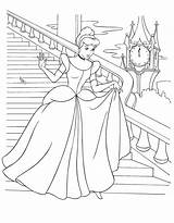 Cendrillon Princesses Azcoloriage sketch template