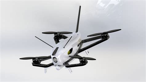 drone fpv   model  printable cgtrader