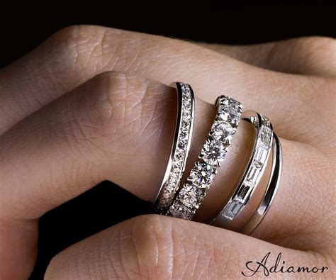 Love The Look Of The Different Eternity Bands Together Engagement