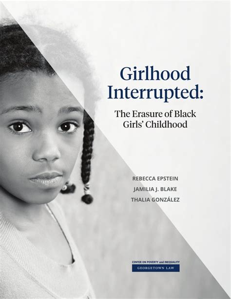 black girls viewed as less innocent than white girls georgetown law