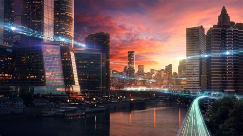 vip exclusive tutorial constructing futuristic city  photoshop