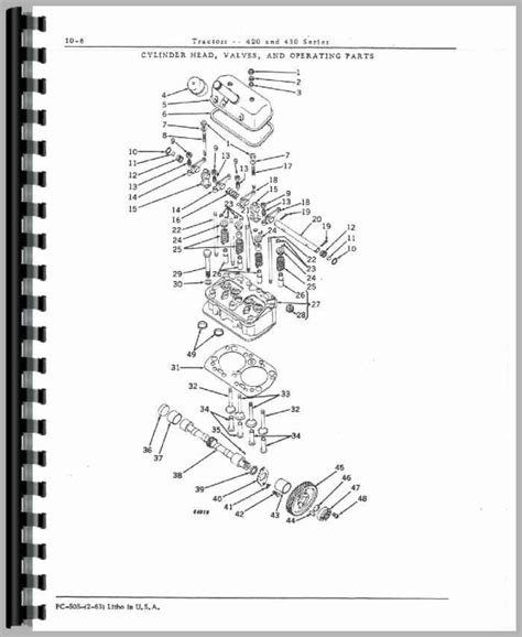 John Deere 430 Tractor Parts Manual