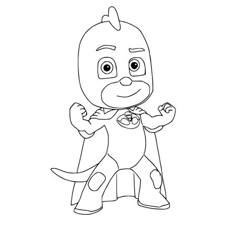 pj masks coloring pages    print