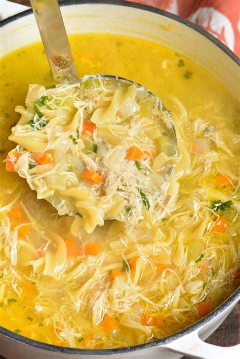 Homemade Chicken Noodle Soup Will Cook For Smiles