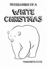Polar Christmas Printable Colouring Bears Bear Tigerprints Printables Coloring Kids sketch template