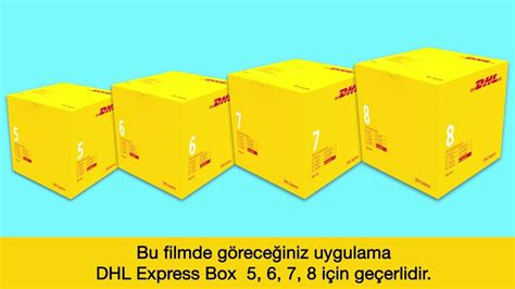 dhl express box  youtube