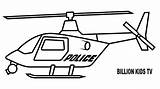Helicopter Coloring Pages Kids Police Coloriage Vehicles Drawing Hélicoptère Colors Helicoptere Clipartmag Danieguto sketch template