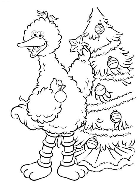 elmo christmas coloring pages  getdrawings