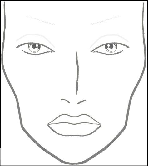 face charts images  pinterest makeup face charts mac face