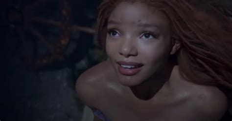 The Little Mermaid Live Action Remake Teaser Makes Halle Bailey S Ariel