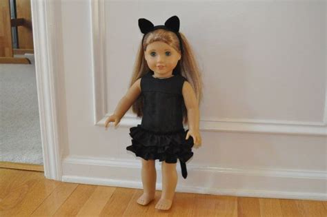 American Girl Cute Black Cat Costume By
