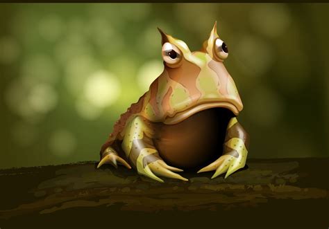 amazon horned frog clipart world