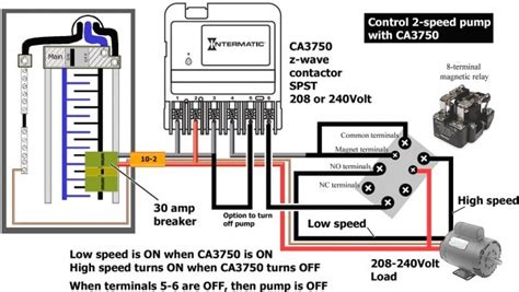 lighting contactor schematic