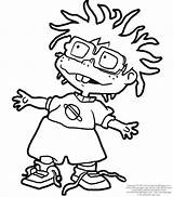 Coloring Rugrats Pages Sheets Cartoons Clipart Popular Library sketch template