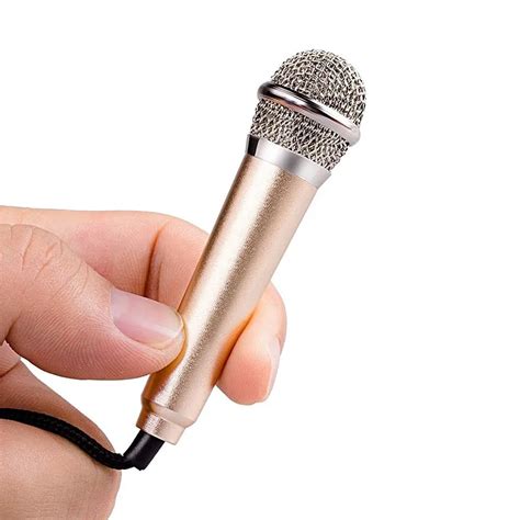 buy mini handheld microphone phonecase home mini handheld condenser mic  skype recording