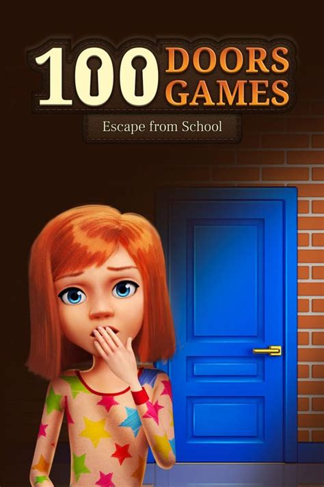 100 Doors Game Escape From School 2020 Windows Apps Box Cover Art