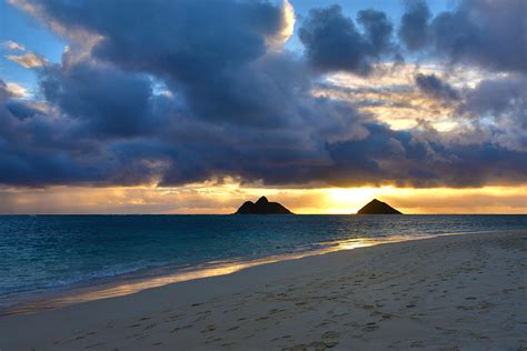 Lanikai Beach Sunrise 3 Kailua Oahu Hawaii Photograph By