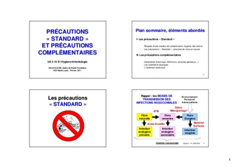 precautions standardpdf notice manuel dutilisation