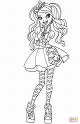 Ever After High Coloring Pages Kitty Cheshire Para Printable Colorir Colouring Print Sheets Apple Cat Choose Board sketch template