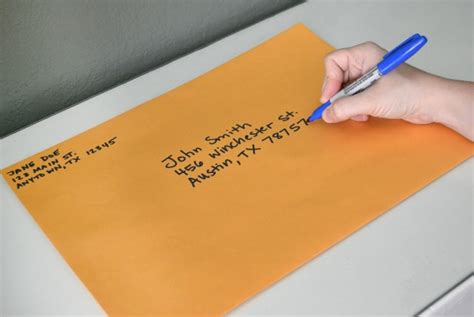 add  attention  mailing envelopes learn