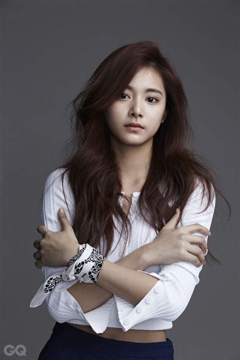twice s tzuyu is laid back and sophisticated for gq korea