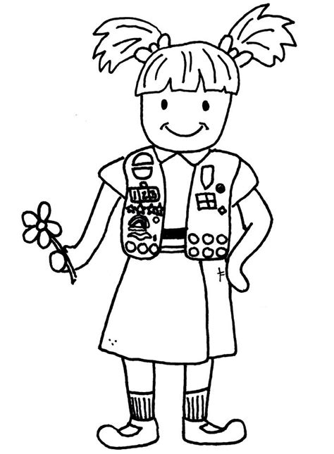 kids page search resultsbrownie girl scout coloring pages