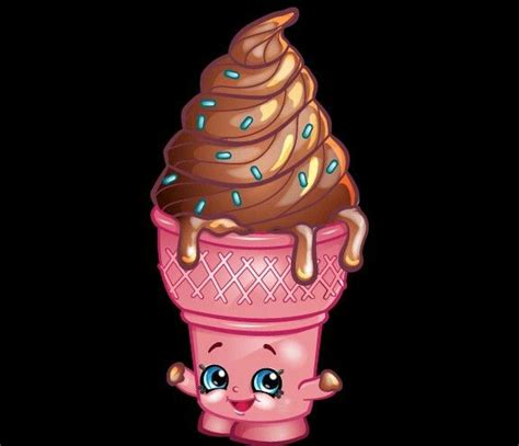 ice cream dream dessin de shopkins kawaii dessin