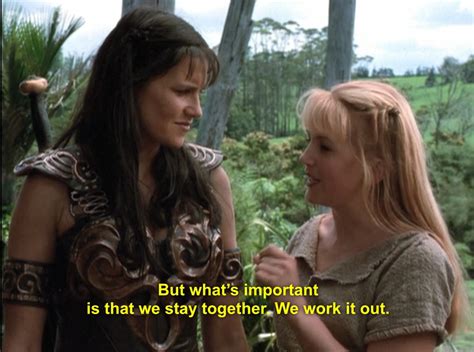 gay moments in xena the warrior princess