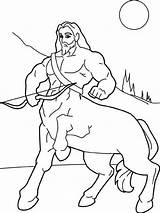 Centauro Centaur Drawings Kidsplaycolor Mitologia Goddesses sketch template