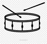 Drum Snare Clipart Coloring Pinclipart sketch template