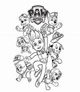 Coloring Paw Patrol Ryder Pages Print Nlp sketch template