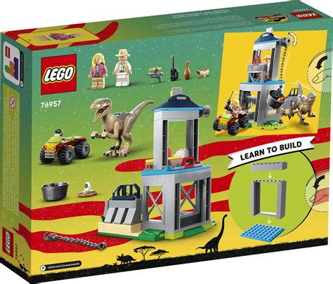 lego jurassic park  anniversary sets revealed luv