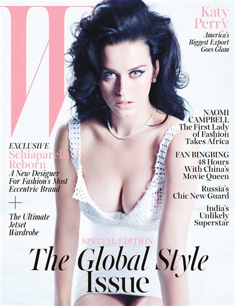 Katy Perry Gets Sultry For November 2013 Cover Story Of W Magazine