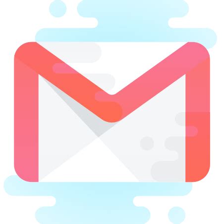 gmail logo icon  cute clipart style