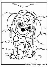 Patrol Chase Iheartcraftythings Rescue Unicorn Pawpatrol Pup sketch template