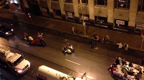 davenport halloween parade from above youtube