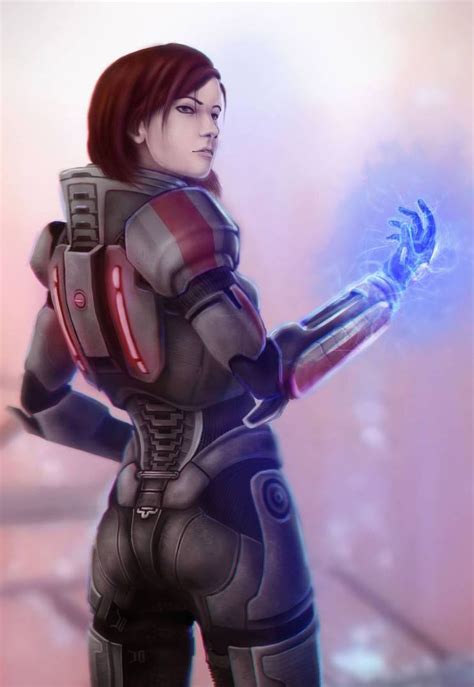 commander shepard by wildernessspirits on