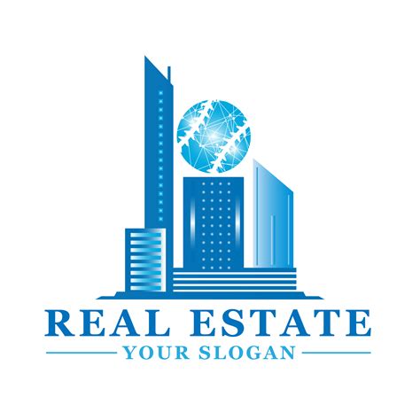 professional real estate logo template graphicsfamily