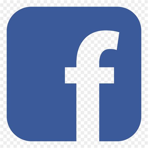 high resolution high quality facebook logo png transparent background