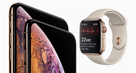 Battery Life Of Iphone Xs Xs Max Apple Watch Series 4