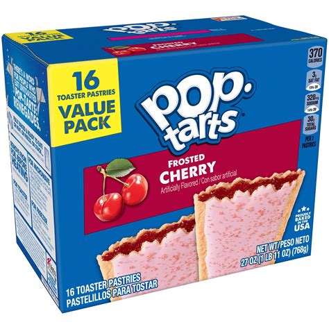 pop tarts frosted cherry  toaster pastries walmartcom