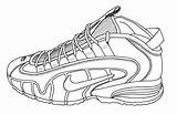Coloring Nike Jordan Pages Air Running Shoe Sneaker Force Drawing Logo Shoes Color Sketch Converse Printable Sheets Print Getcolorings Getdrawings sketch template