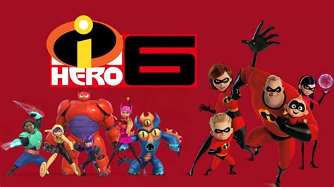 Big Hero 6 And Incredibles Crossover 6 Grandes Héroes