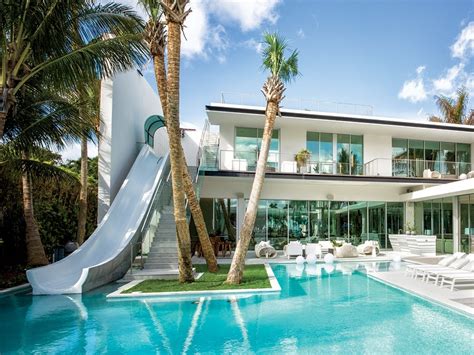 barry brodsky s newest miami home features a waterslide