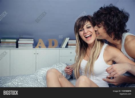Man Kissing Doing Image And Photo Free Trial Bigstock