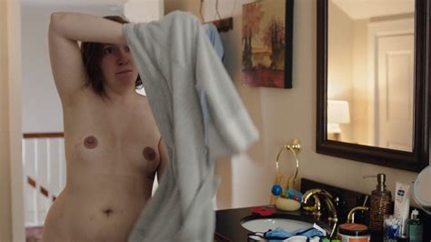 naked lena dunham in girls