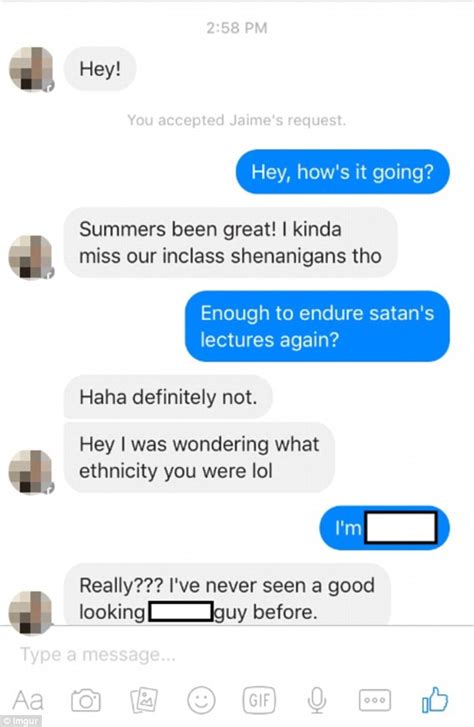 Imgur User Shares Abusive Facebook Message He Received From Classmate